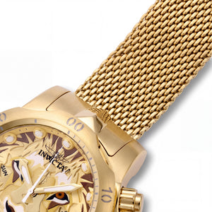 Invicta Venom 48172 Unisex Watch — side view, Stainless Steel case 54mm