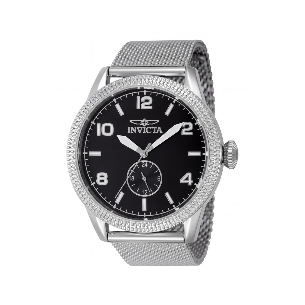Invicta VH60 Silver Stainless Steel Unisex Watch, 44mm