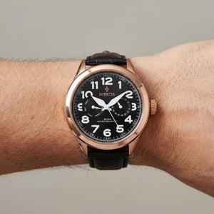 Invicta VINTAGE Men's Watch — side view, Stainless Steel case 45mm