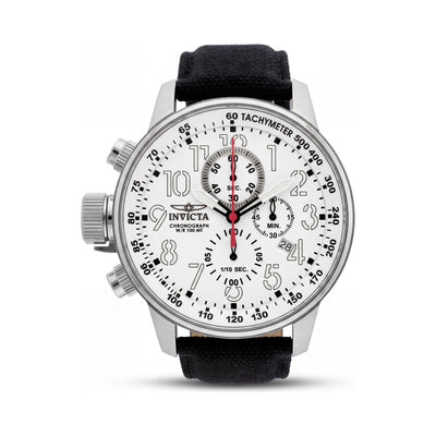 Invicta White Dial Stainless Steel Men's Watch, 46mm