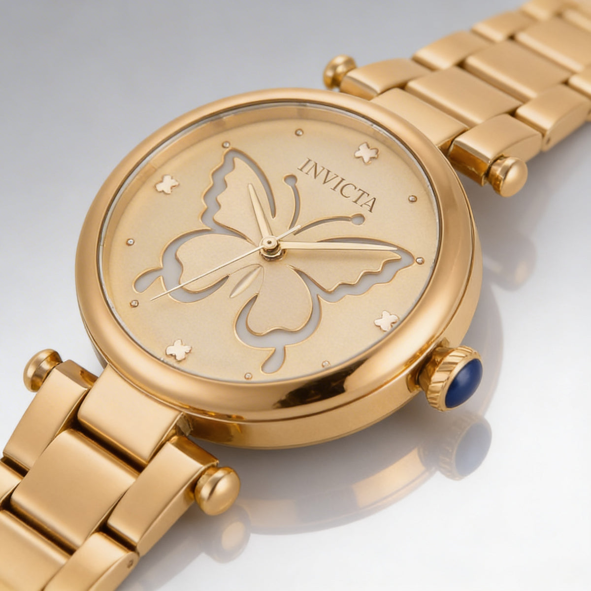 Invicta Wildflower 33234 Unisex Gold Watch, 36mm, Photo 2