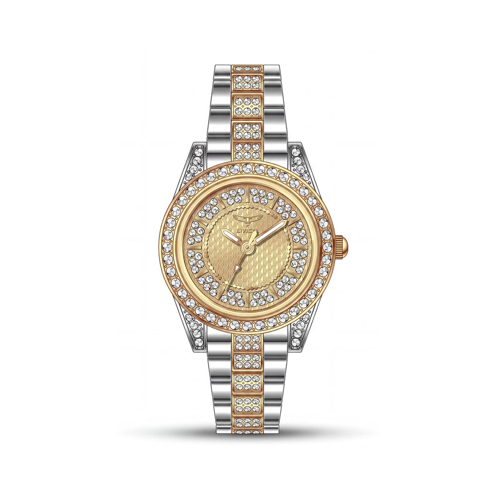 Invicta Wildflower 69064 Silver Metal Women's Watch, 32mm