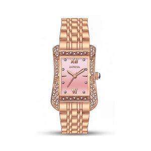 Invicta Wildflower 69284 Gold Stainless Steel Unisex Watch, 26mm