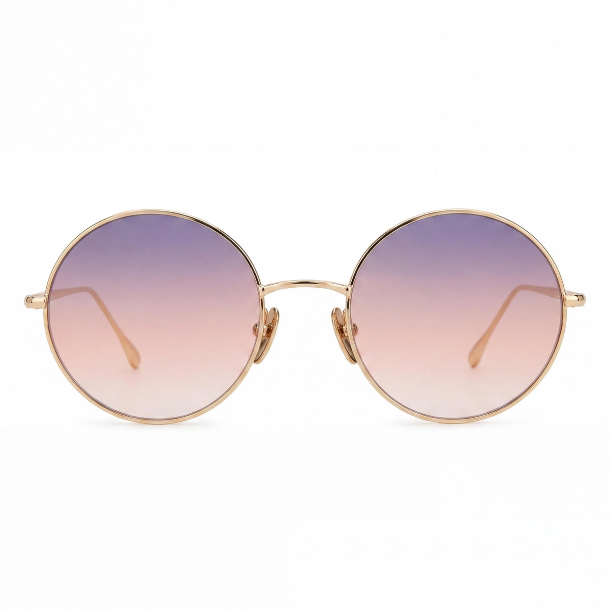 Gafas de sol redondas para mujer Isabel Marant 0016/S color oro rosa, 54 mm, Photo 2