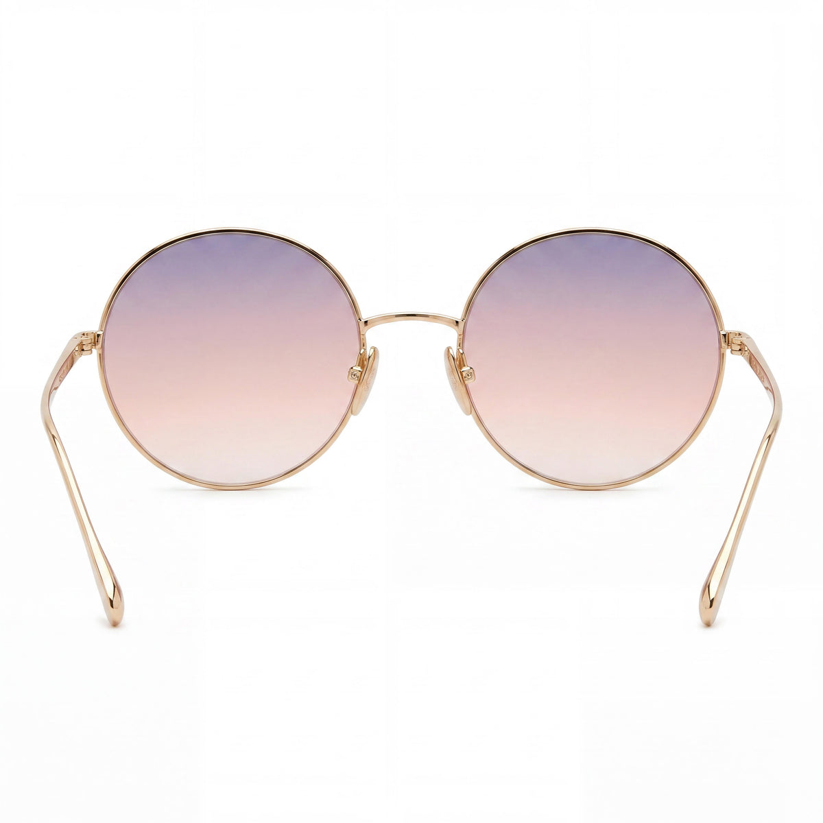 Gafas de sol redondas para mujer Isabel Marant 0016/S color oro rosa, 54 mm, Photo 3