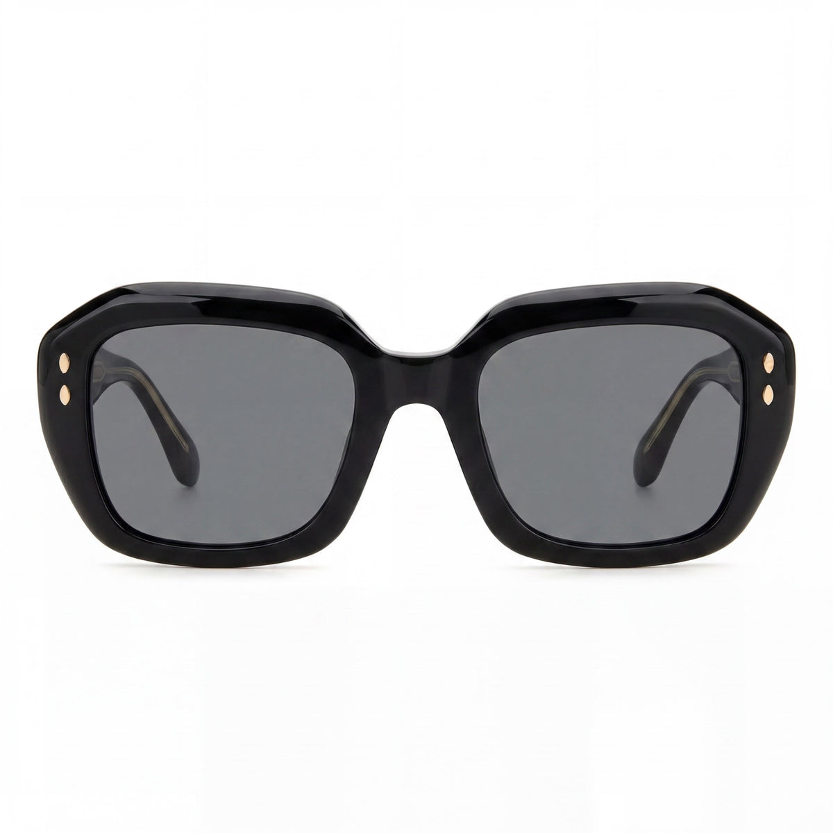 Isabel Marant Black Oval Sunglasses for Women, 52mm, Photo 2