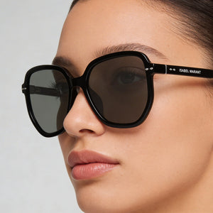 Isabel Marant Square Sunglasses for Women — interior view, Non-Polarized lens detail