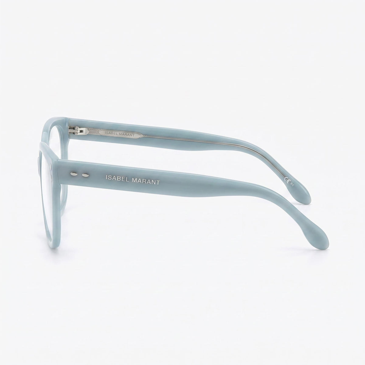 Isabel Marant Blue Rectangle Eyeglasses Unisex, Acetate 52mm, Photo 3