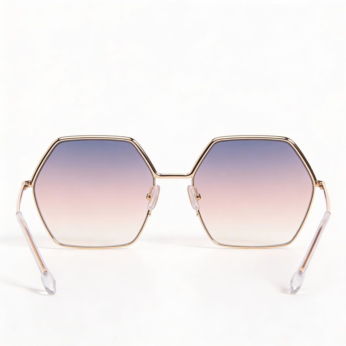 Gafas de sol cuadradas Isabel Marant IM 0118/S en oro rosa y gris para mujer, 59 mm, Photo 3