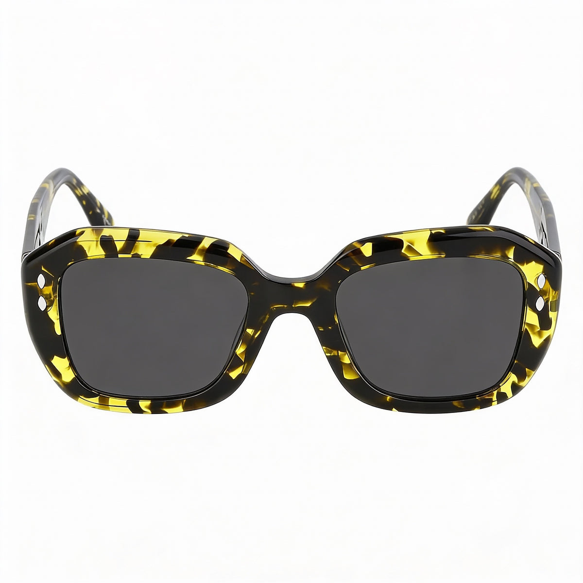 Isabel Marant Yellow Havana Rectangle Sunglasses for Women, 52mm, Photo 2