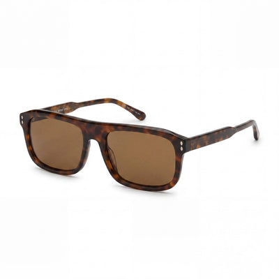 Isabel Marant Havana Rectangle Sunglasses for Women, Havana lens