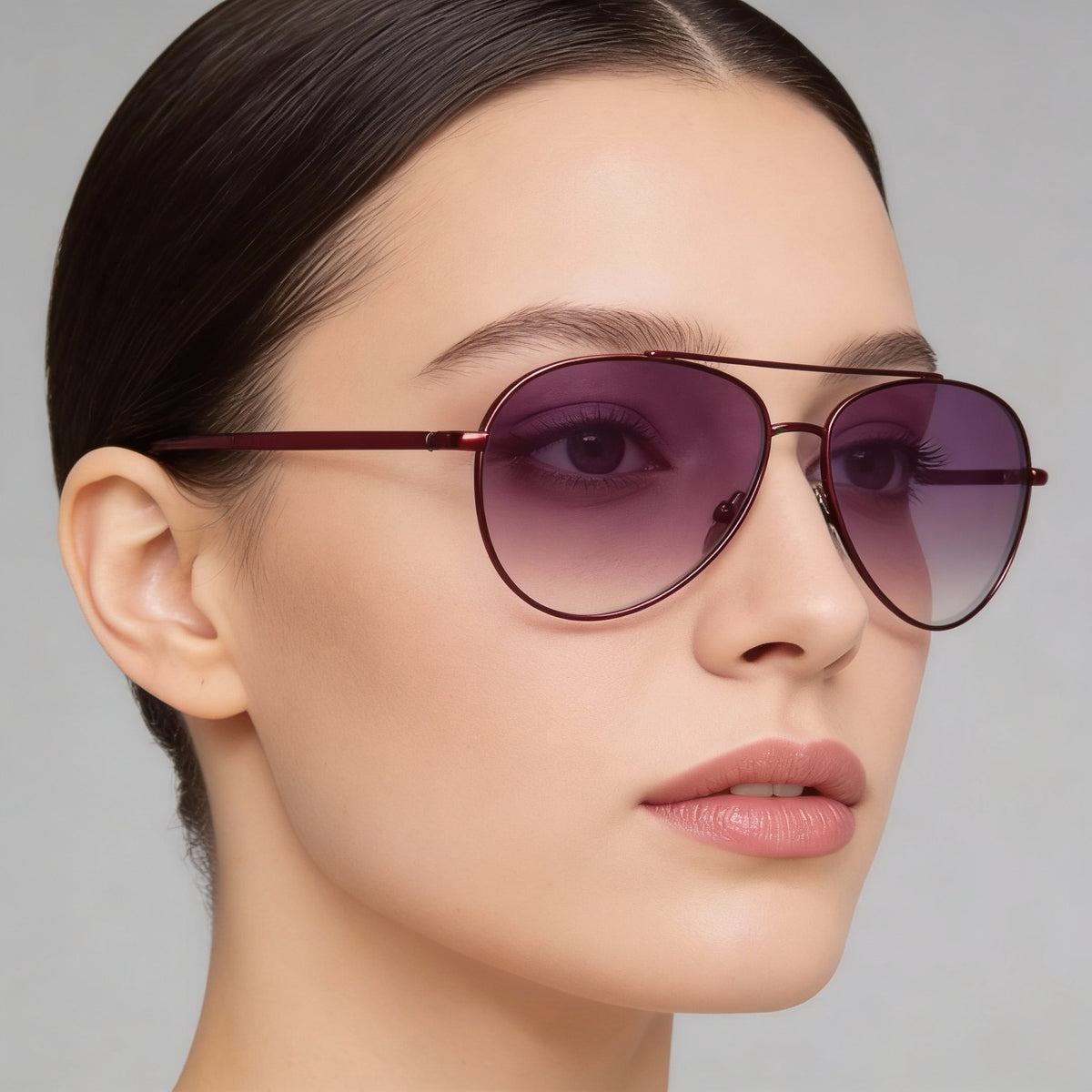 Isabel Marant IM 0011/S Wine Red Aviator Sunglasses for Women, 60mm, Photo 4
