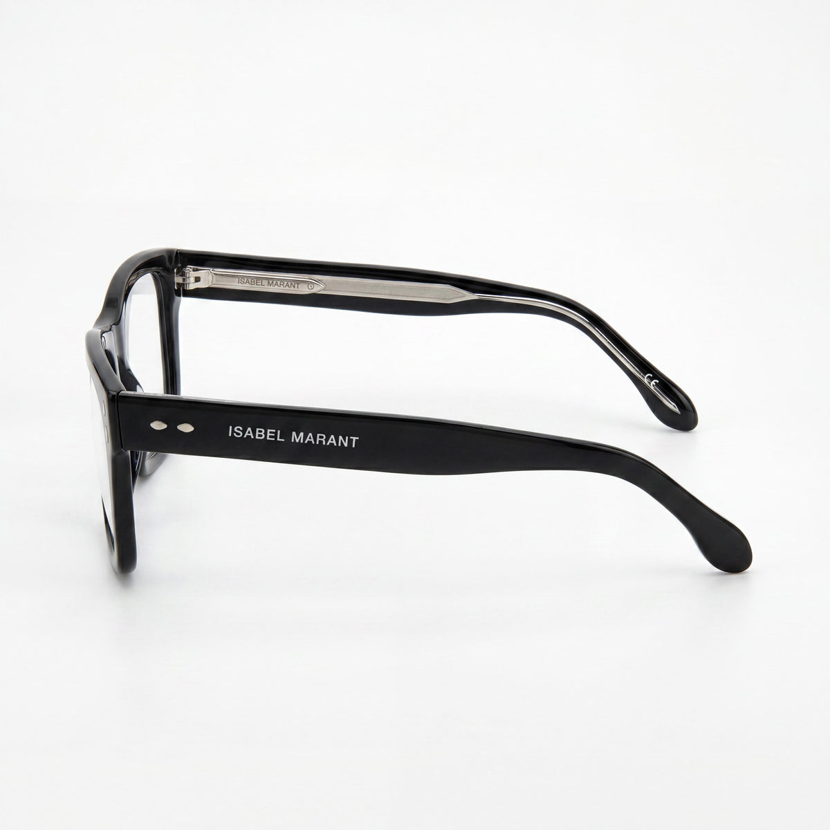 Isabel Marant Im 0018 Black Rectangle Eyeglasses Unisex, 52mm, Photo 3