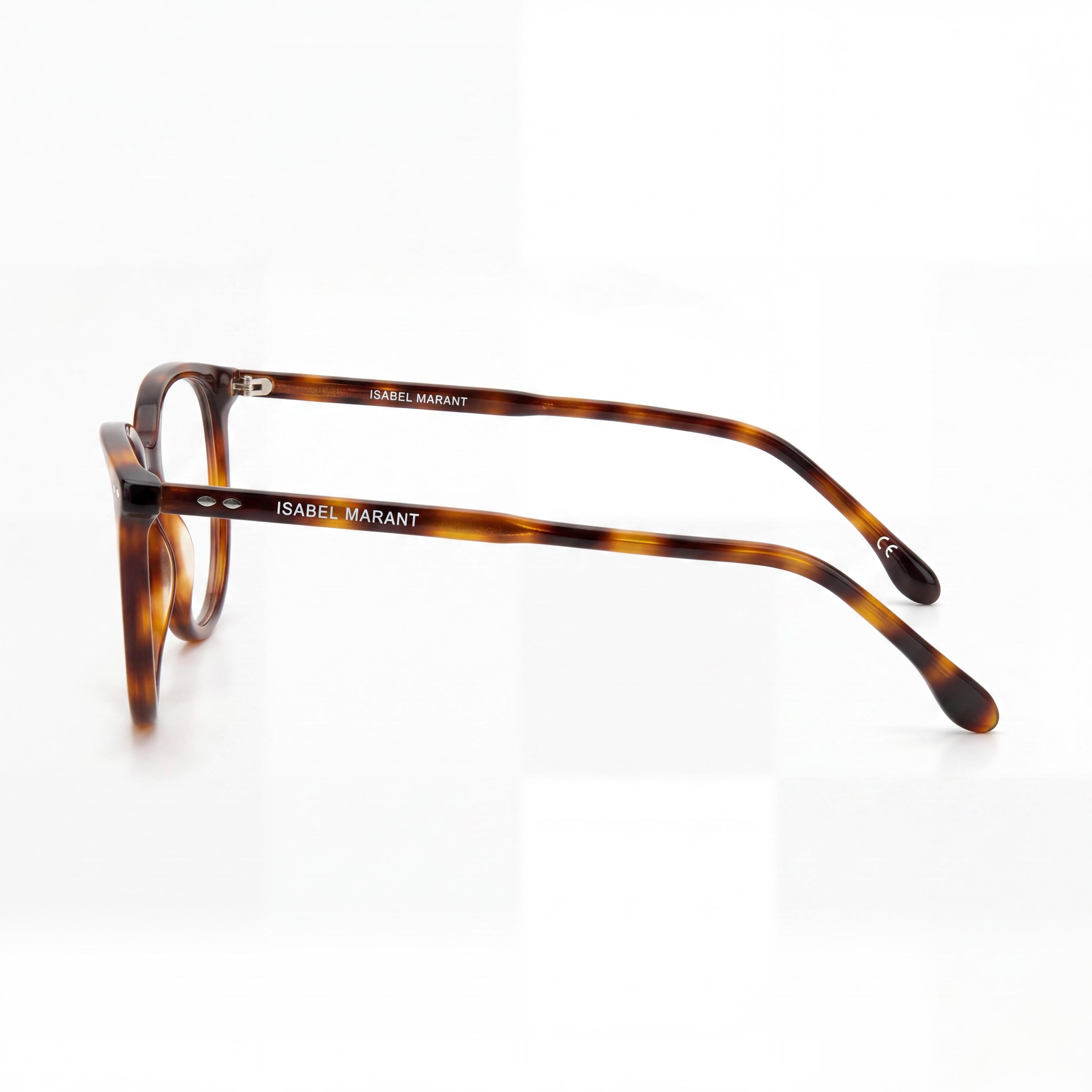 Isabel Marant IM 0023 Havana Oval Eyeglasses Unisex, Acetate 51mm, Photo 2