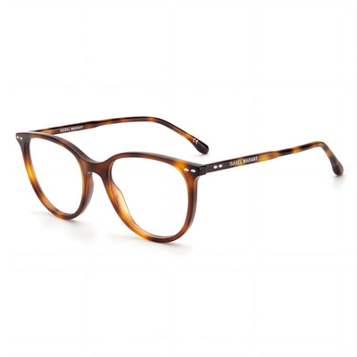 Isabel Marant IM 0023 Havana Oval Eyeglasses Unisex, Acetate frame
