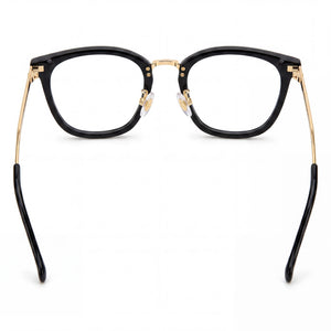 Isabel Marant Im 0045 Rectangle Eyeglasses Women — side view, Black Polyamide temples