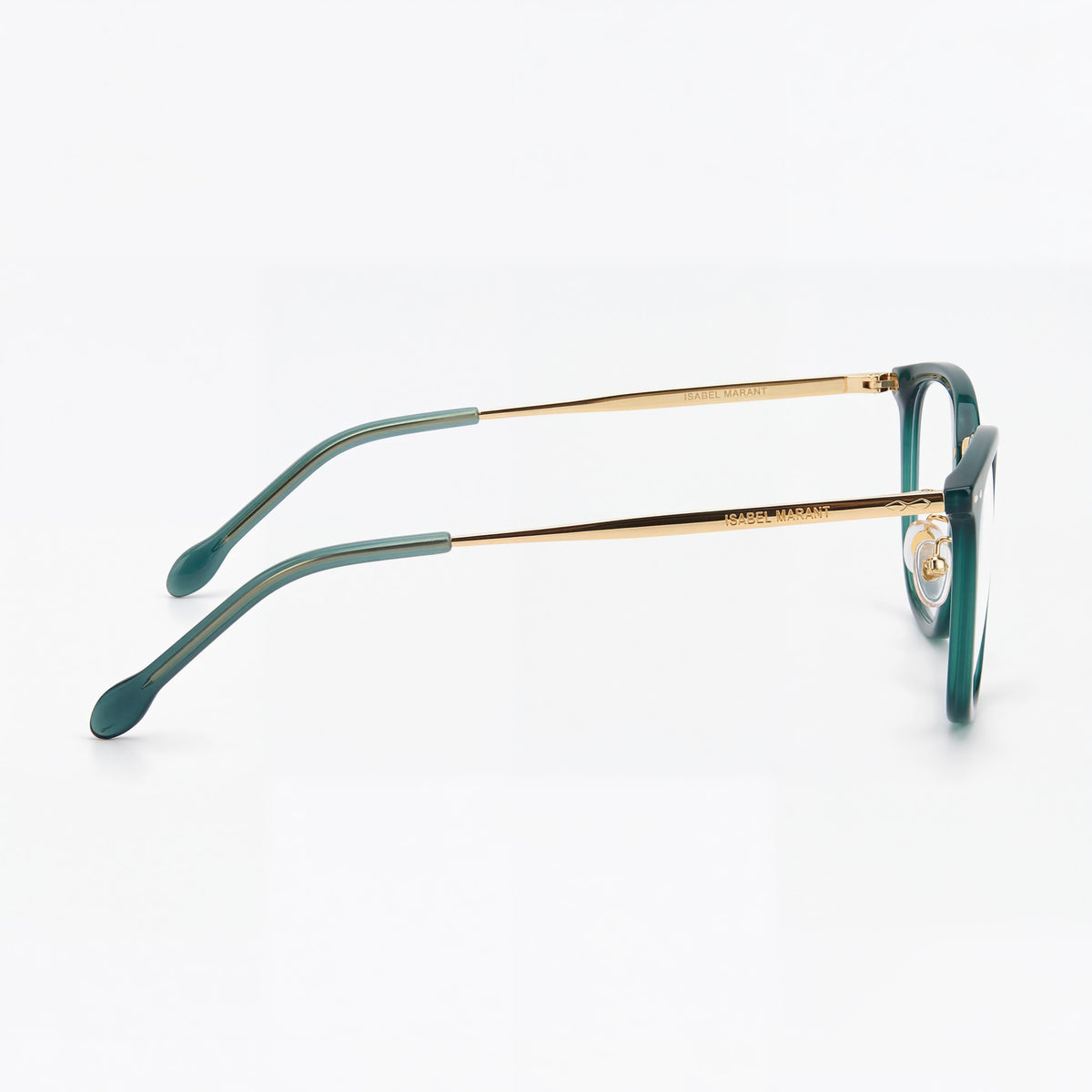 Isabel Marant Im 0045 Moderno Unisex Oro Verde Policarbonato Gafas de Sol 50mm, Photo 3