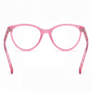 Isabel Marant Im 0065 Cat Eye Eyeglasses Women — side view, Pink Acetate temples
