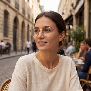 Isabel Marant Im 0067 Rose Gold Eyeglasses Women — lifestyle wear, long study sessions and exam periods