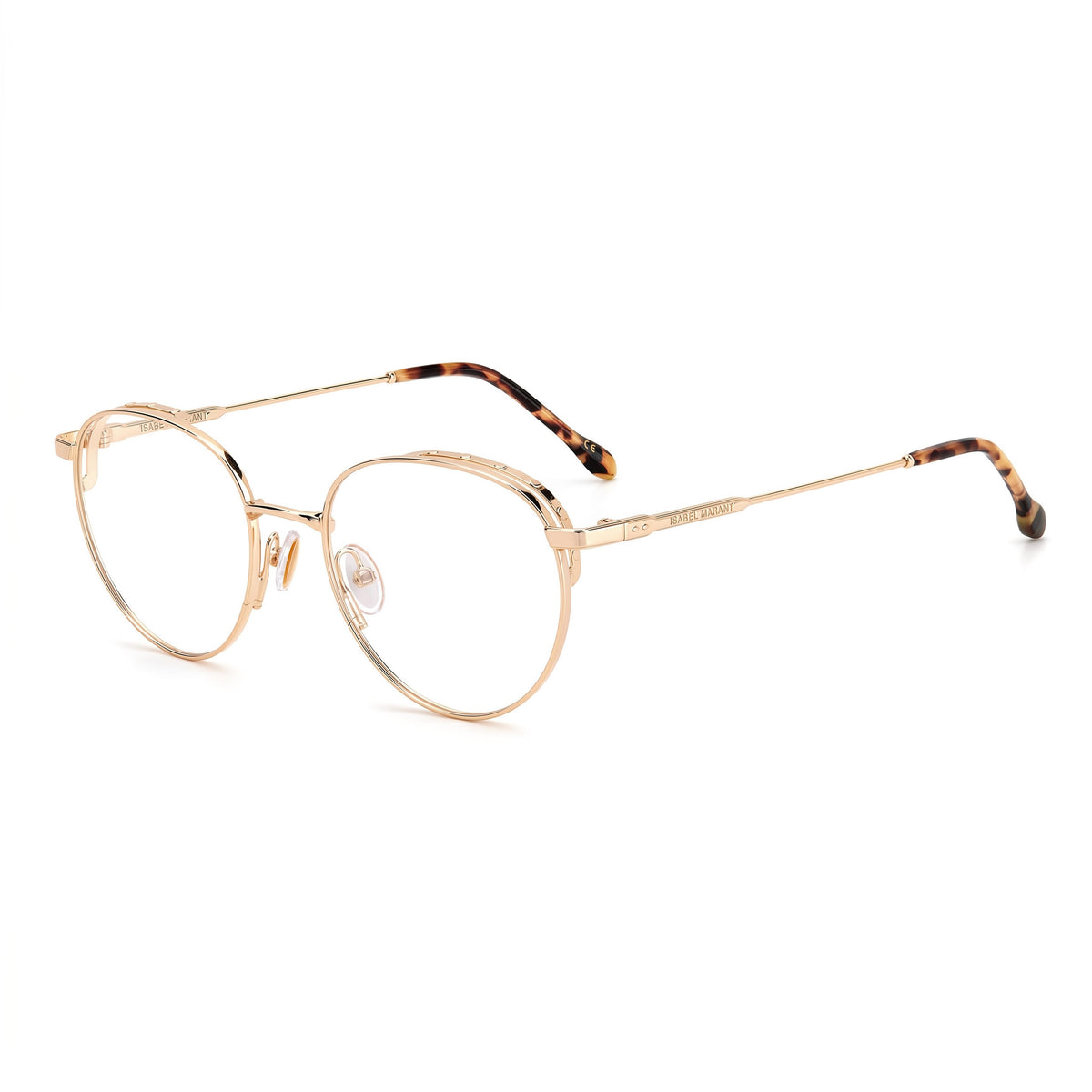 Isabel Marant Im 0067 Rose Gold Round Sunglasses for Women, 52mm, Photo 1