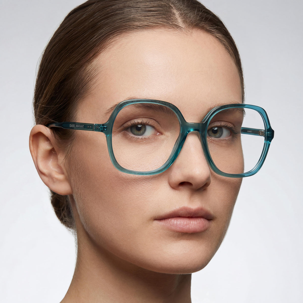 Isabel Marant Im 0087 Blue Square Eyeglasses for Women, 54mm, Photo 5