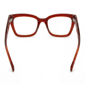 Isabel Marant Im 0090 Cat Eye Eyeglasses Women — side view, Burgundy Acetate temples