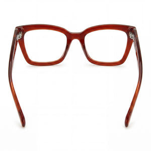 Isabel Marant Im 0090 Cat Eye Eyeglasses Women — side view, Red Acetate temples