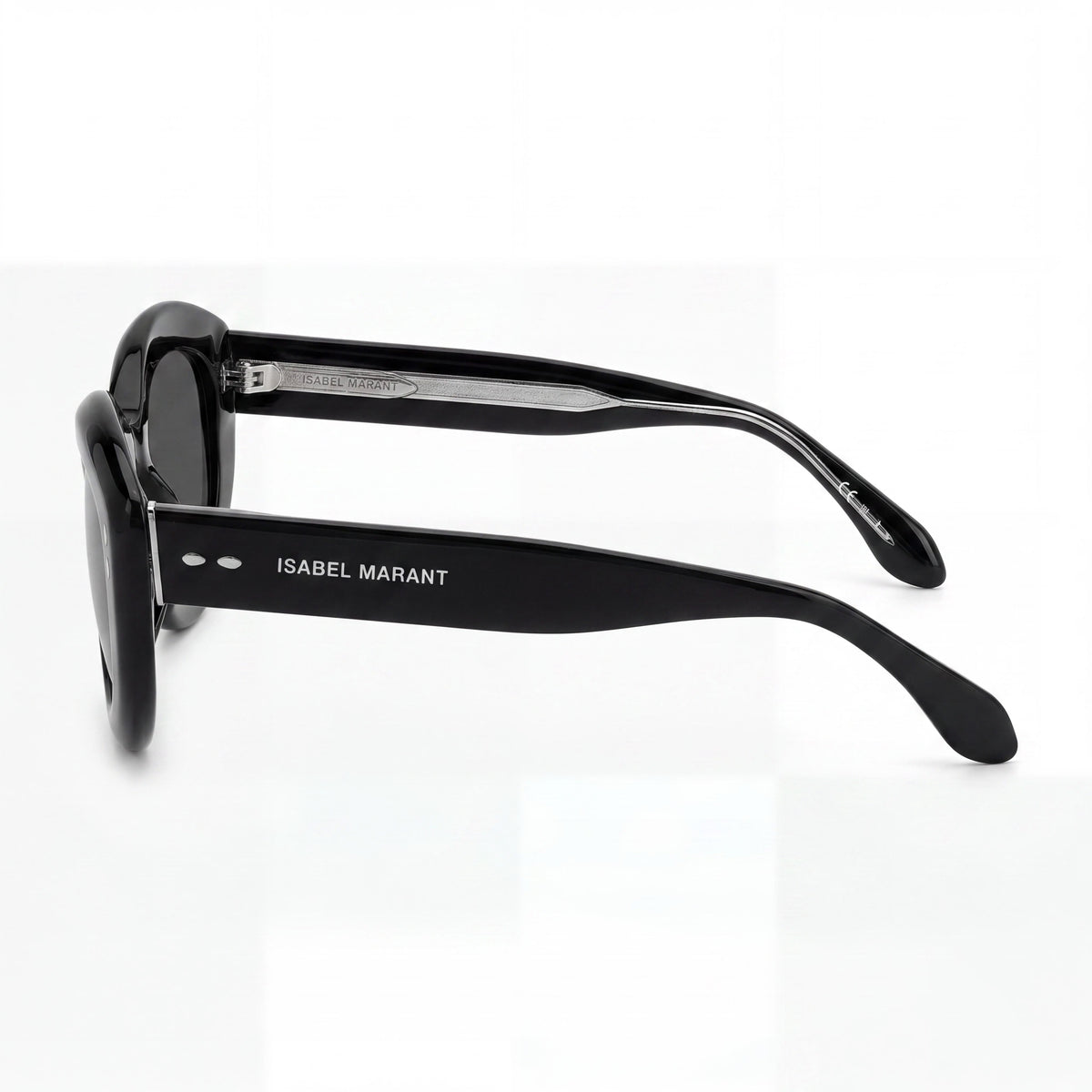Gafas de sol redondas para mujer Isabel Marant Im 0105/g/s negras, 52 mm, Photo 3