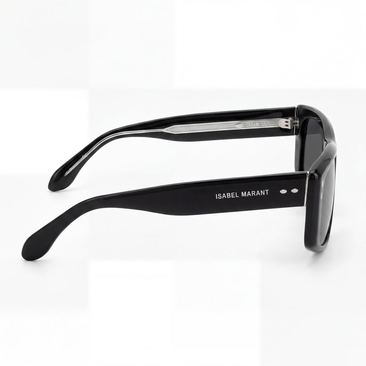 Gafas de sol rectangulares negras para mujer Isabel Marant Im 0106/s, 61 mm, Photo 2