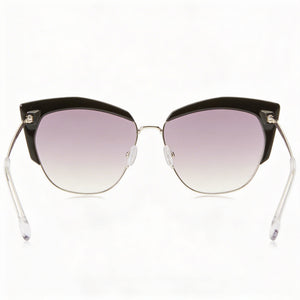 Isabel Marant IM 0160/S Cat Eye Eyeglasses Women — side view, Silver Metal temples