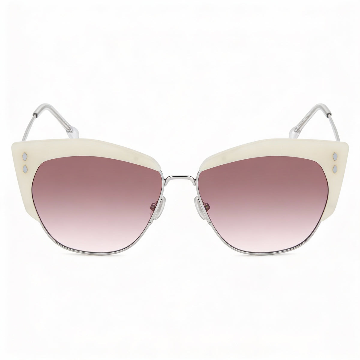 Isabel Marant IM 0160/S White Rectangle Sunglasses for Women, 58mm, Photo 2
