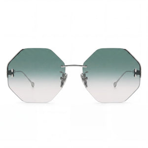 Isabel Marant Im0080s Round Sunglasses for Women — front view, Metal frame
