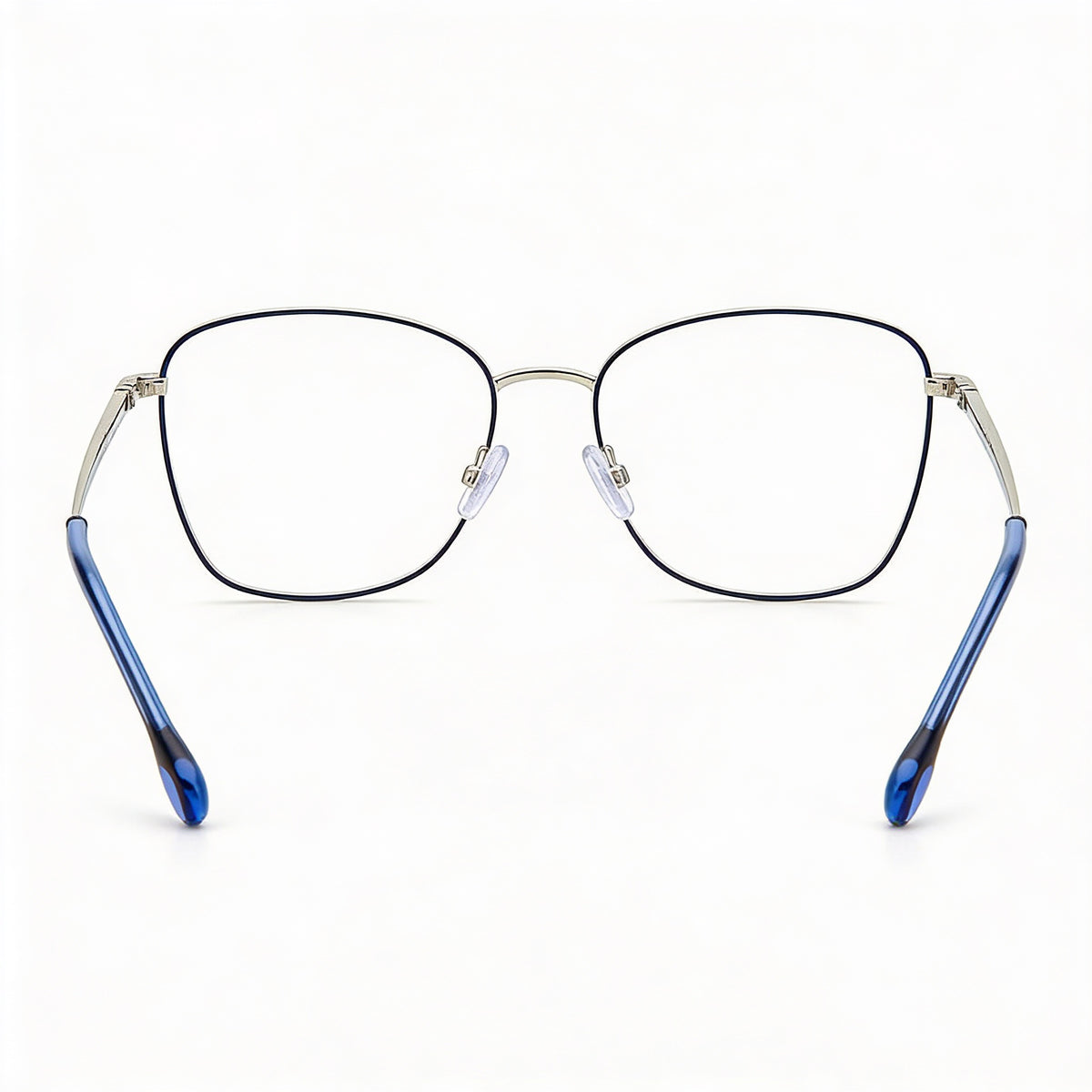 Isabel Marant In 0031 Blue Silver Square Eyeglasses Unisex, 54mm, Photo 3
