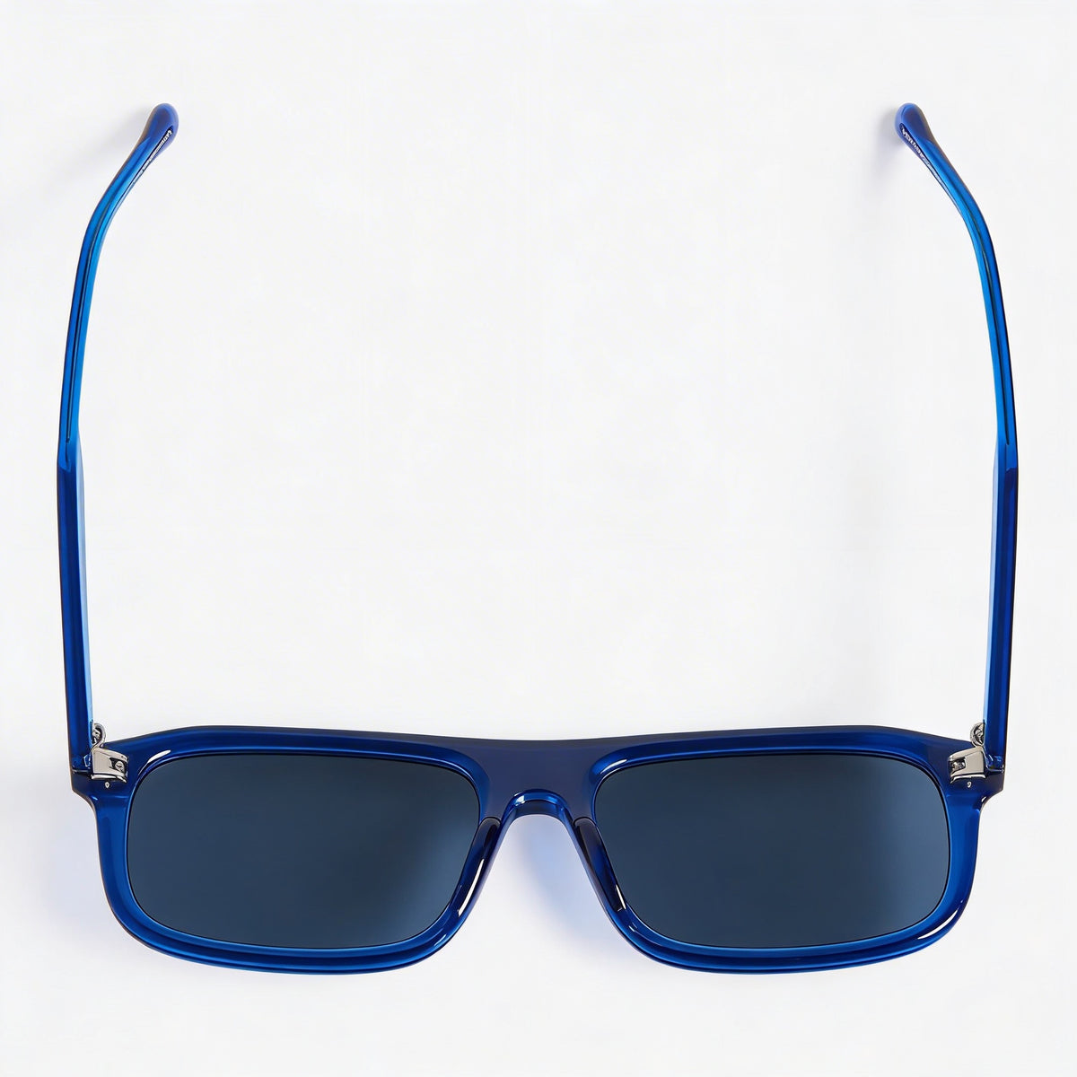 Gafas de sol Isabel Marant Thin Fancy de acetato unisex con montura de plástico azul y protección UV, 56 mm, Photo 4