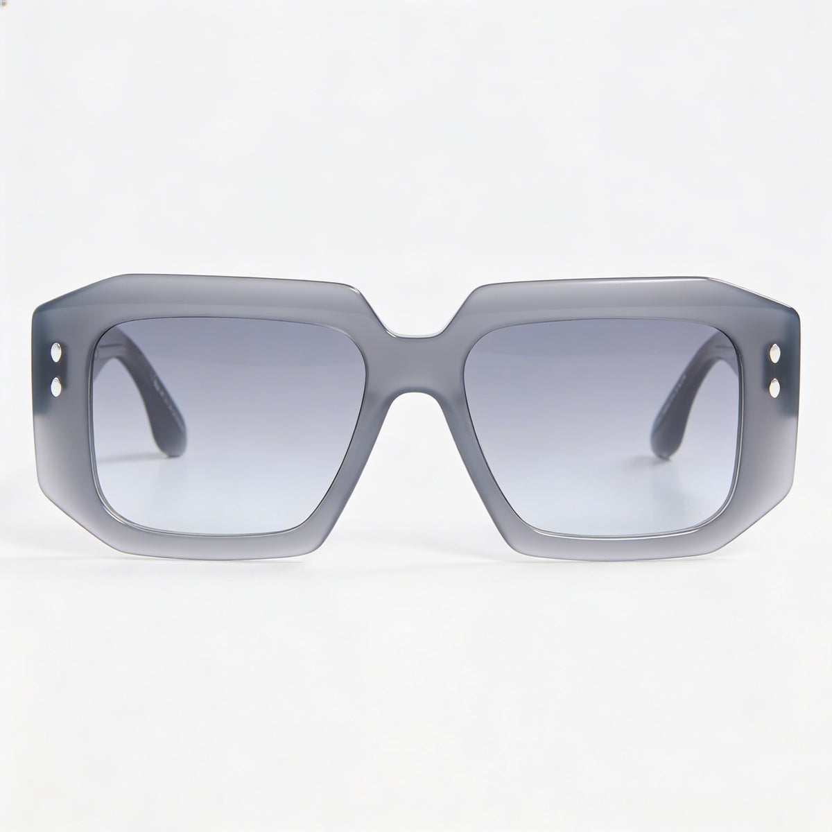 Isabel Marant Trendy Gray Rectangular Sunglasses for Women, 53mm, Photo 2