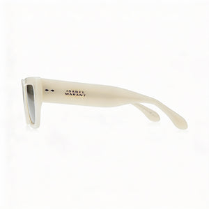 Isabel Marant Cat Eye Sunglasses Women — side view, Non-Polarized Grey lens