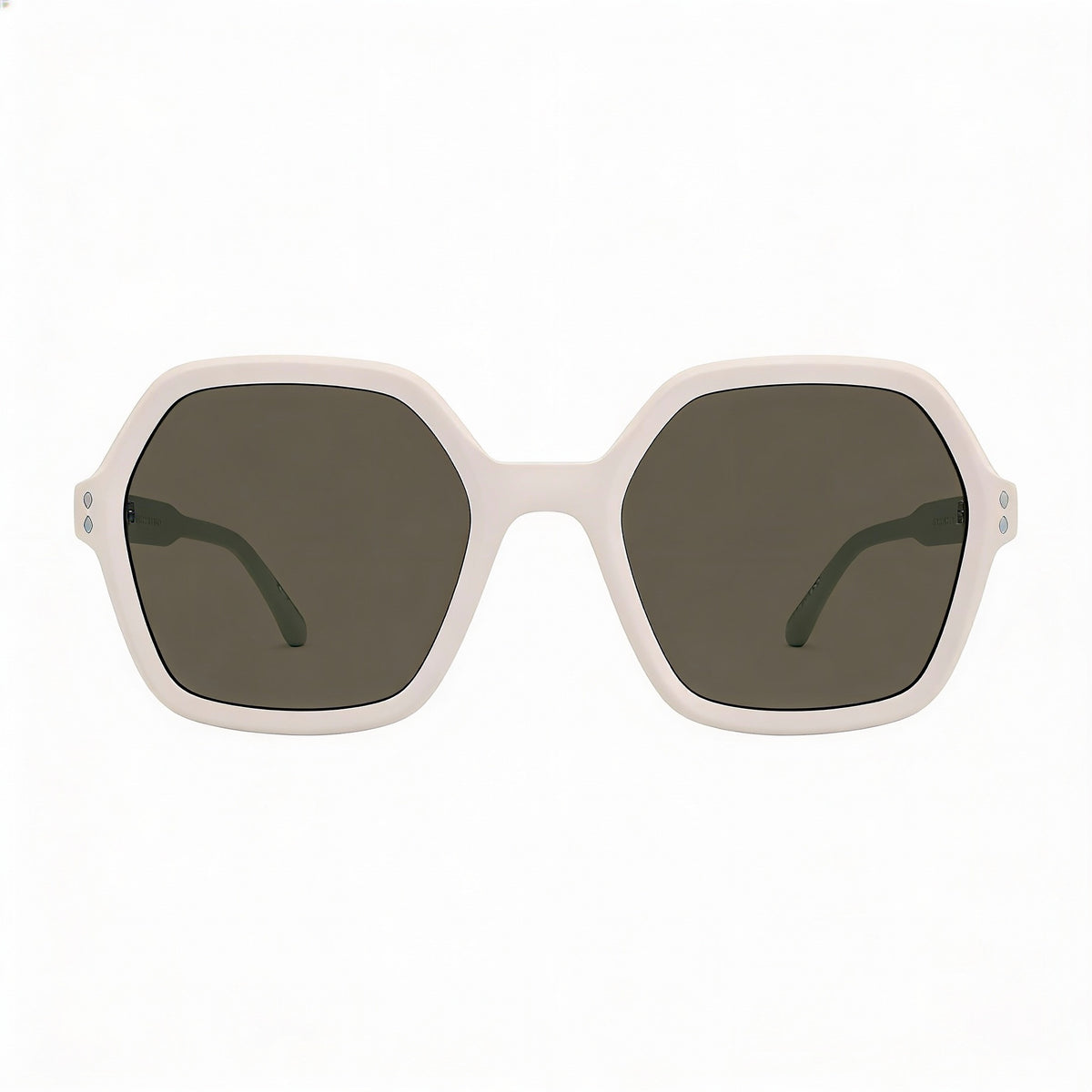 Isabel Marant IM 0152/S Ivory Square Sunglasses for Women, 55mm, Photo 2