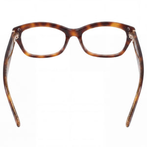 Jimmy Choo 82 Rectangle Eyeglasses for Women — front view, Plastic