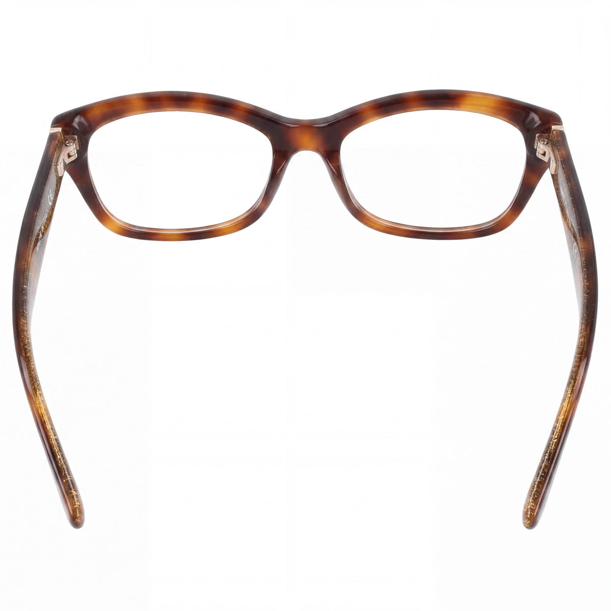 Jimmy Choo Eyeglasses 82 Havana Gold Rectangle for Women, 52mm, Photo 2