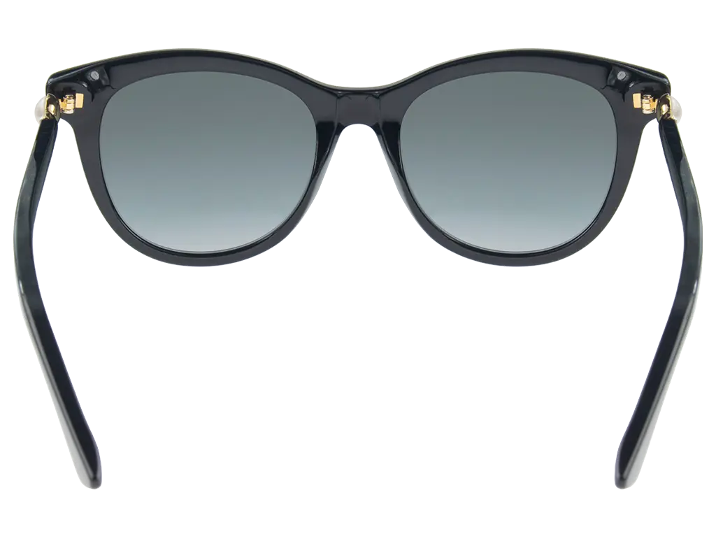 Jimmy Choo Annabeth/S 807/9O Women's Black Cat-Eye Sunglasses | Wixez