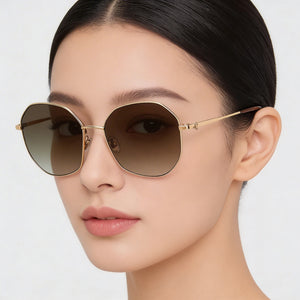 Jimmy Choo Astra/F/SK Gold Sunglasses Women — lifestyle wear, road trips and long highway drives