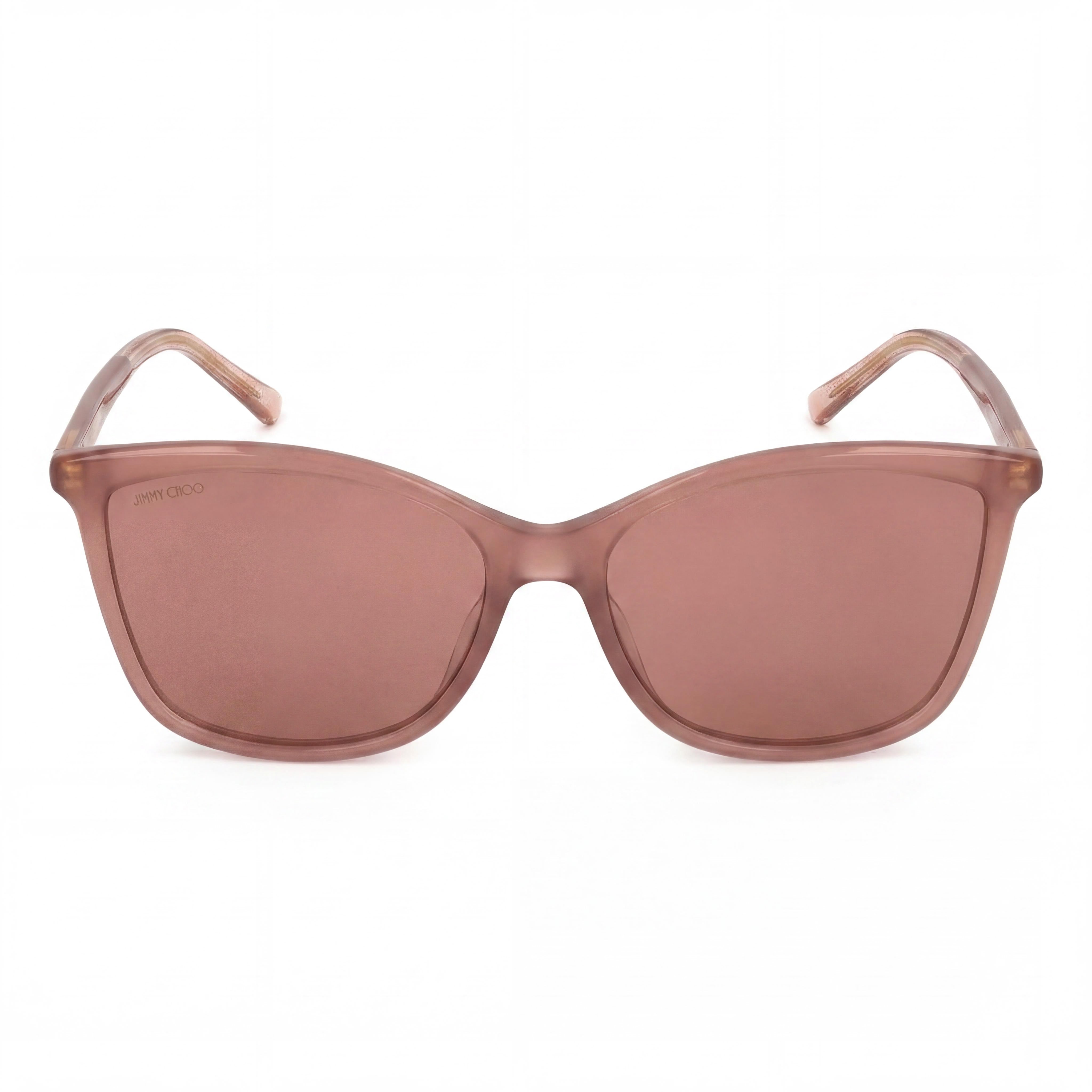 Jimmy Choo BA/G/S 0FWM/4S Nude Cat Eye Sunglasses for Women, 56mm, Photo 2