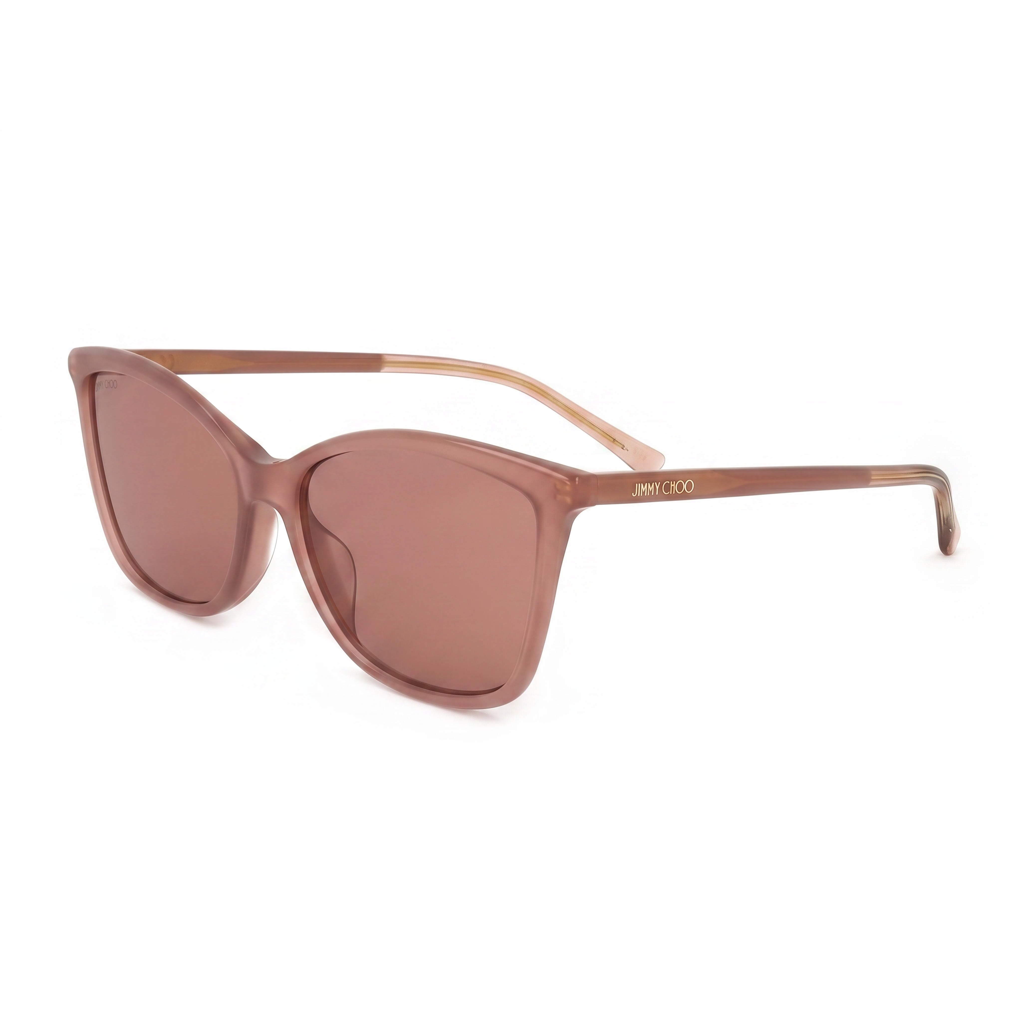 Jimmy Choo BA/G/S 0FWM/4S Nude Cat Eye Sunglasses for Women, 56mm, Photo 1