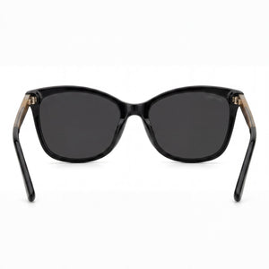 Jimmy Choo Cat Eye Sunglasses for Women — interior view, Non-Polarized lens detail