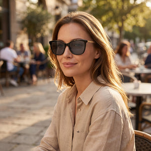 Jimmy Choo Casual Black Sunglasses Women — outdoor wear, Black Non-Polarized lens