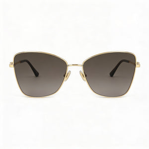 Jimmy Choo Classic Cat Eye Sunglasses for Women — front view, Acetate frame
