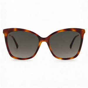 Jimmy Choo Classic Square Sunglasses for Women — front view, Acetate frame