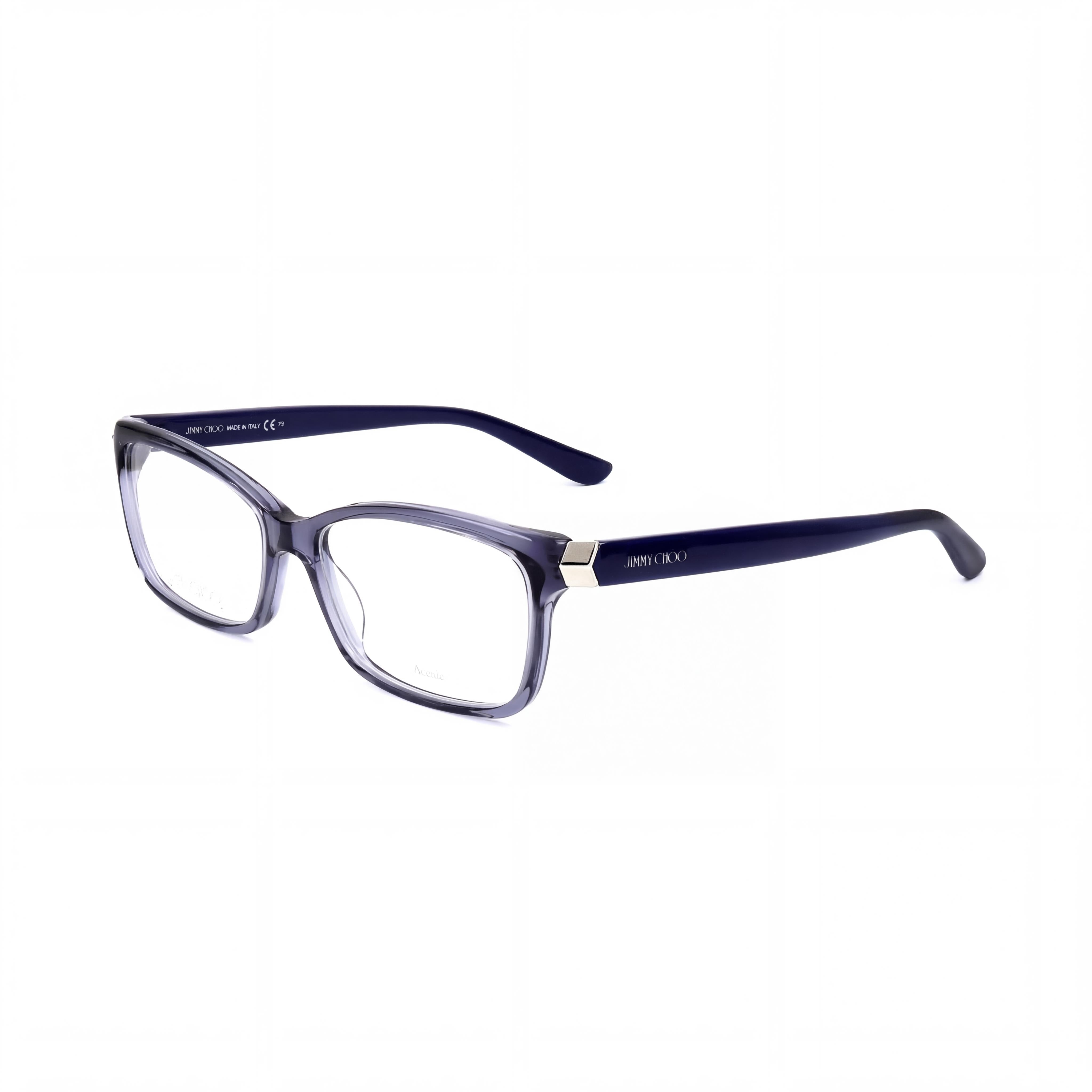Gafas de sol rectangulares Jimmy Choo Eyewear azules para mujer, de acetato, Photo 1