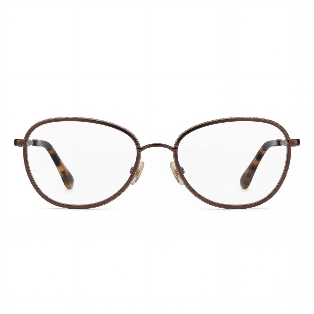 Gafas graduadas ovaladas color bronce para mujer Jimmy Choo, 54 mm, Photo 2