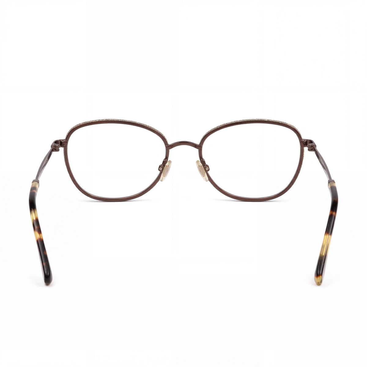 Gafas graduadas ovaladas color bronce para mujer Jimmy Choo, 54 mm, Photo 3